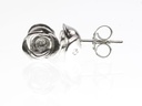 Rosen u. Blätter Ohrstecker Rose
