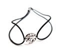 Sternzeichen Gummiarmband Silber