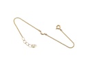 Sonne Mond u. Sterne - Armband Mond  585/000 Gelbgold